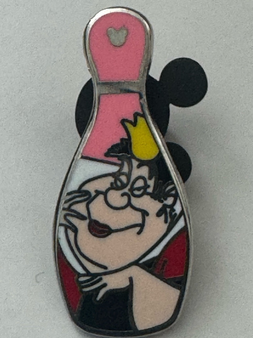 5/$25 Disney‎ Villains Bowling Pins Alice in Wonderland Queen of Hearts Pin